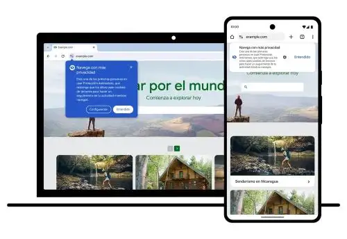 Chrome pondrá en marcha la protección contra seguimiento, una nueva función que limita el seguimiento entre sitios al restringir a los sitios web el acceso a las cookies de terceros de forma predeterminada. Foto: Internet/Medios