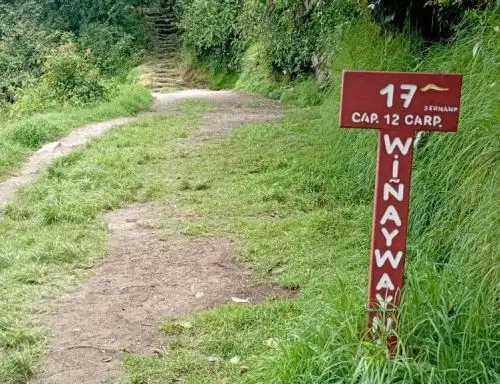 Dirección de Cultura de Cusco suspende el uso de dos campamentos en el Camino Inca a Machu Picchu. ANDINA/Difusión