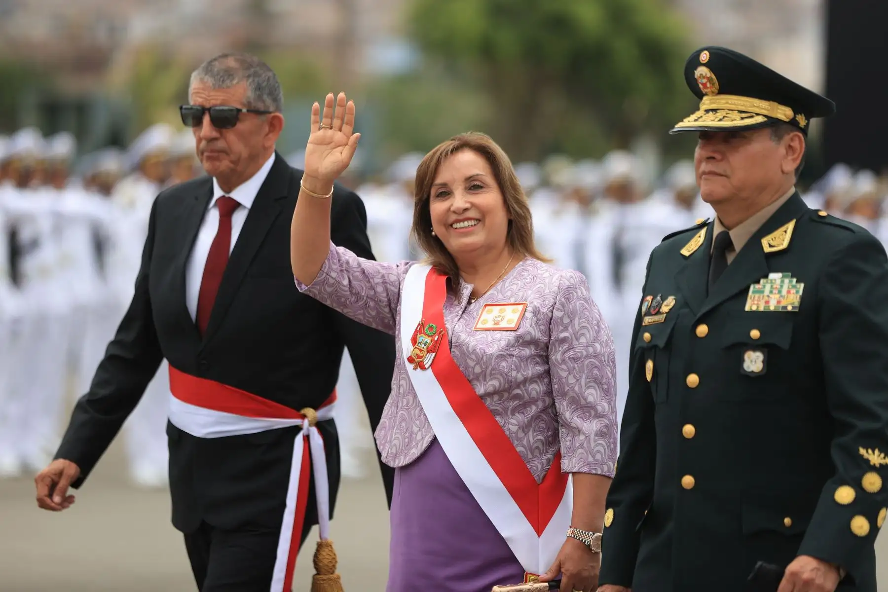 Presidenta Dina Boluarte participa en la ceremonia de graduación de oficiales de la Policía Nacional del Perú, promoción 2024
Foto: ANDINA/Prensa Presidencia