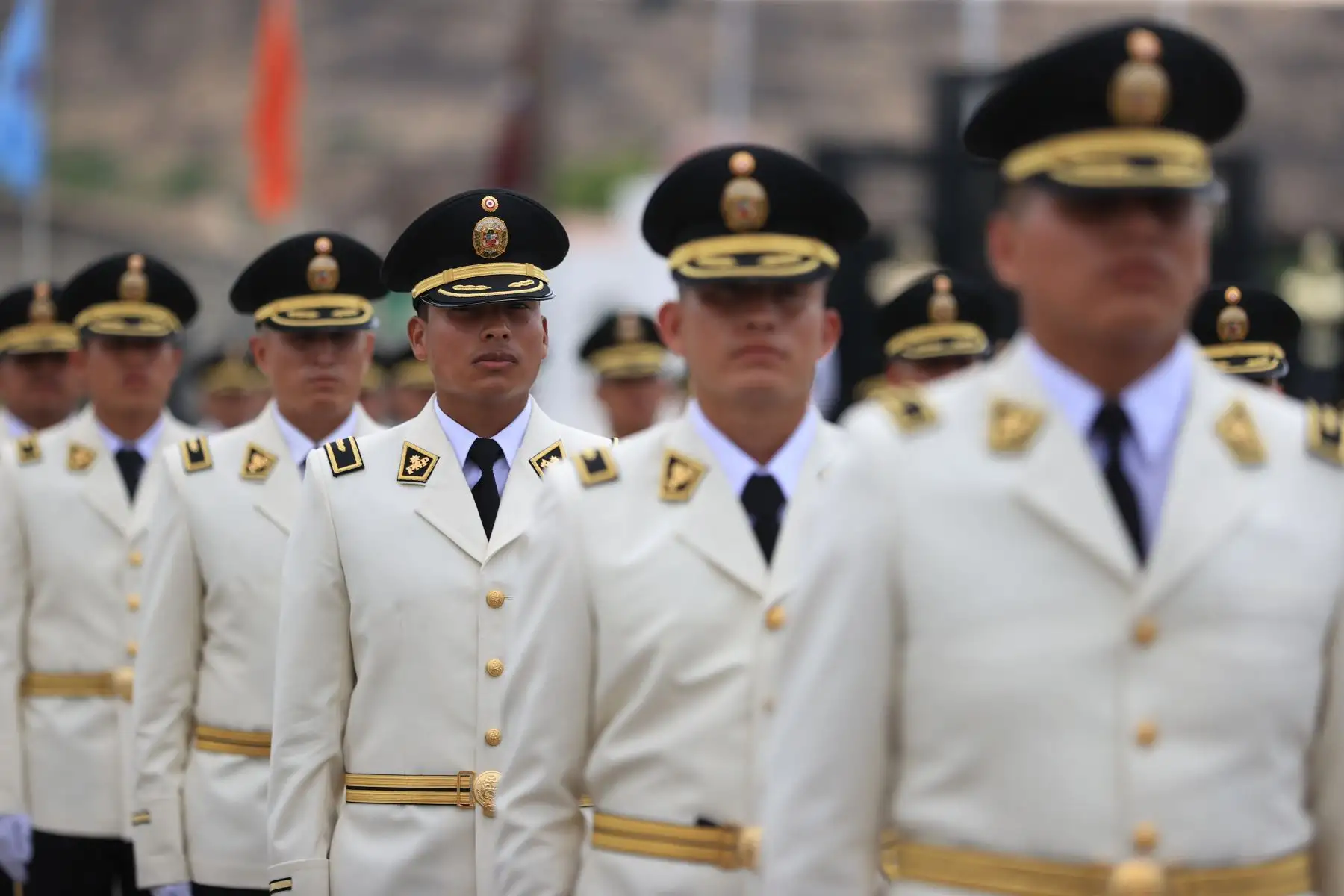 Presidenta Dina Boluarte participa en la ceremonia de graduación de oficiales de la Policía Nacional del Perú, promoción 2024
Foto: ANDINA/Prensa Presidencia