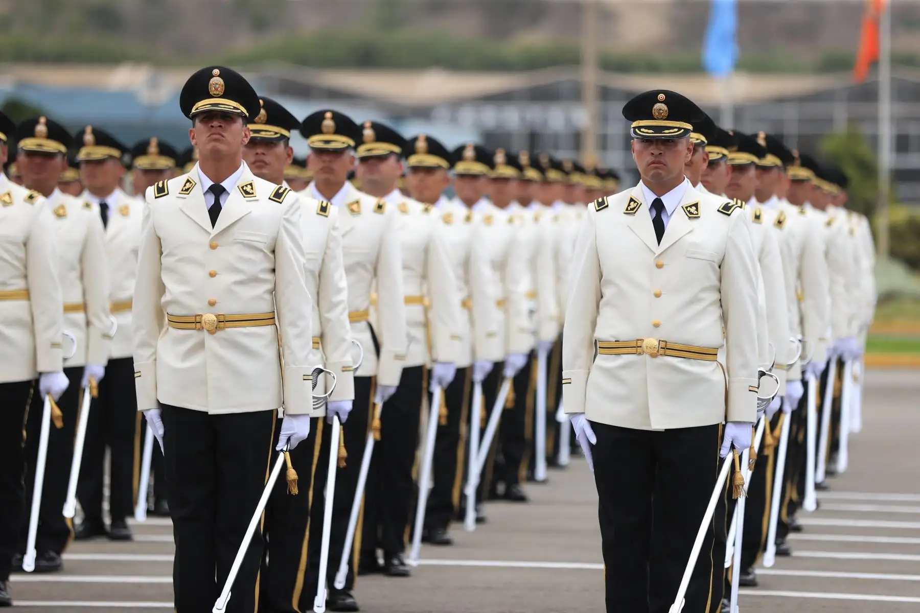 Presidenta Dina Boluarte participa en la ceremonia de graduación de oficiales de la Policía Nacional del Perú, promoción 2024
Foto: ANDINA/Prensa Presidencia