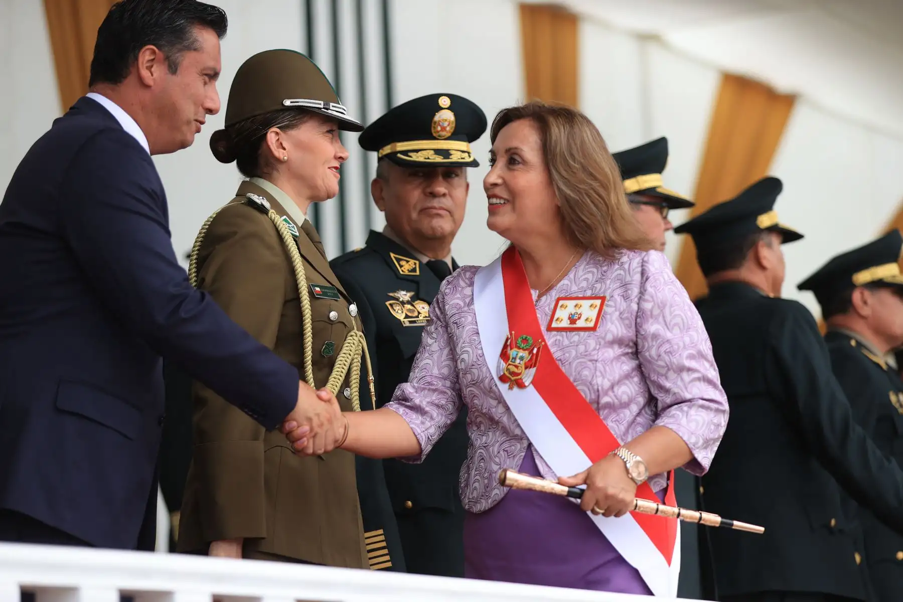 Presidenta Dina Boluarte participa en la ceremonia de graduación de oficiales de la Policía Nacional del Perú, promoción 2024
Foto: ANDINA/Prensa Presidencia