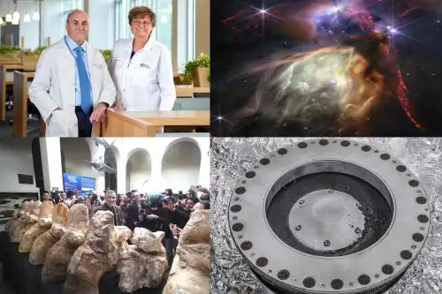 La primera muestra de un asteroide traída a la Tierra, el primer año del Telescopio James Webb y los 25 años de operaciones de la Estación Espacial Internacional son algunos de los hitos científicos del 2023