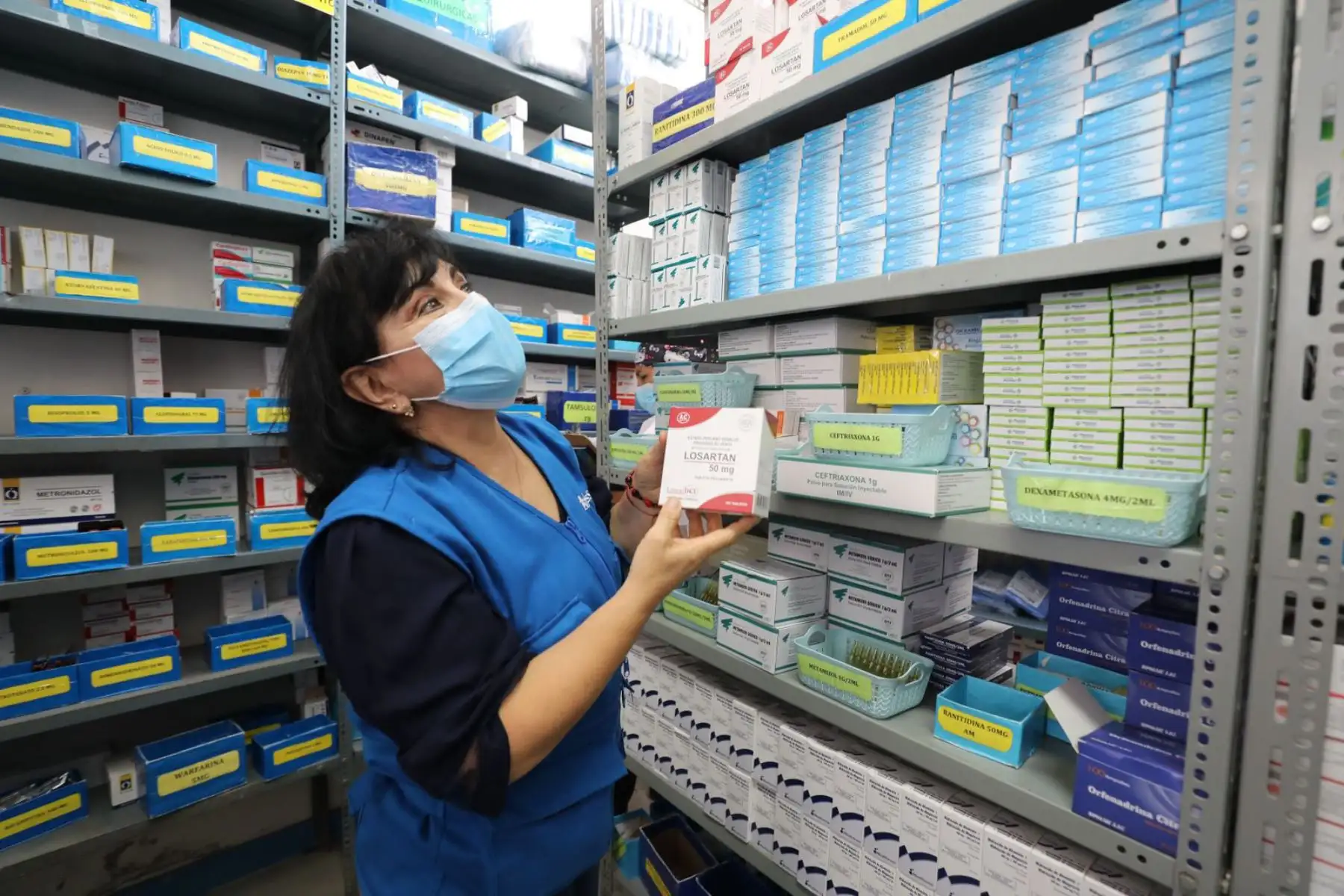 La titular de EsSalud llegó hasta Chiclayo para inspeccionar los trabajos de contingencia en hospitales y otros establecimientos de salud. Foto: ANDINA/ EsSalud