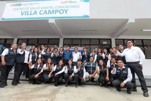Minsa inaugura el cuarto Centro de Salud Mental Comunitaria en San Juan de Lurigancho. Foto: ANDINA/Difusión.