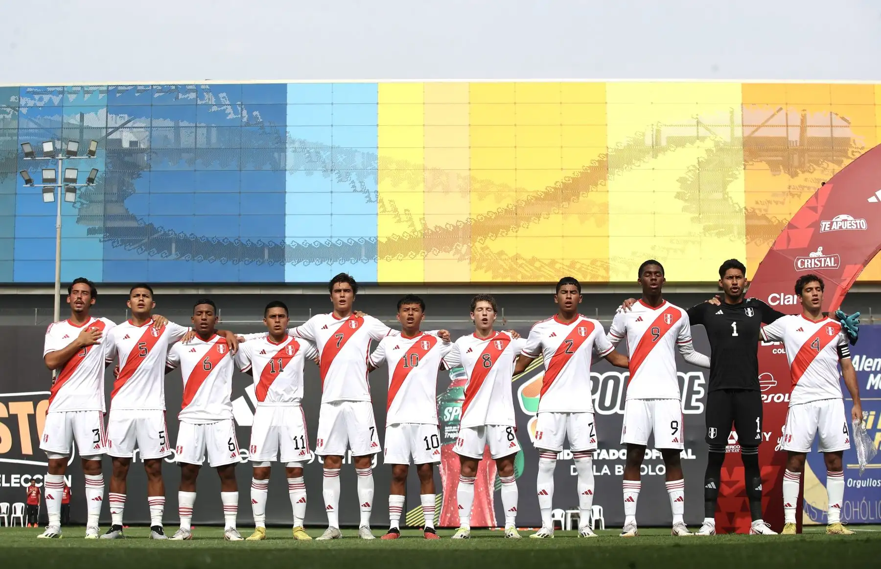 Amistoso internacional de la Selección peruana de futbol Sub 23  rumbo al Preolímpico 2024 disputado en la videna contra su similar de Bolivia en donde la bicolor consiguió la victoria con un contundente  4 a 0.  Foto: FPF