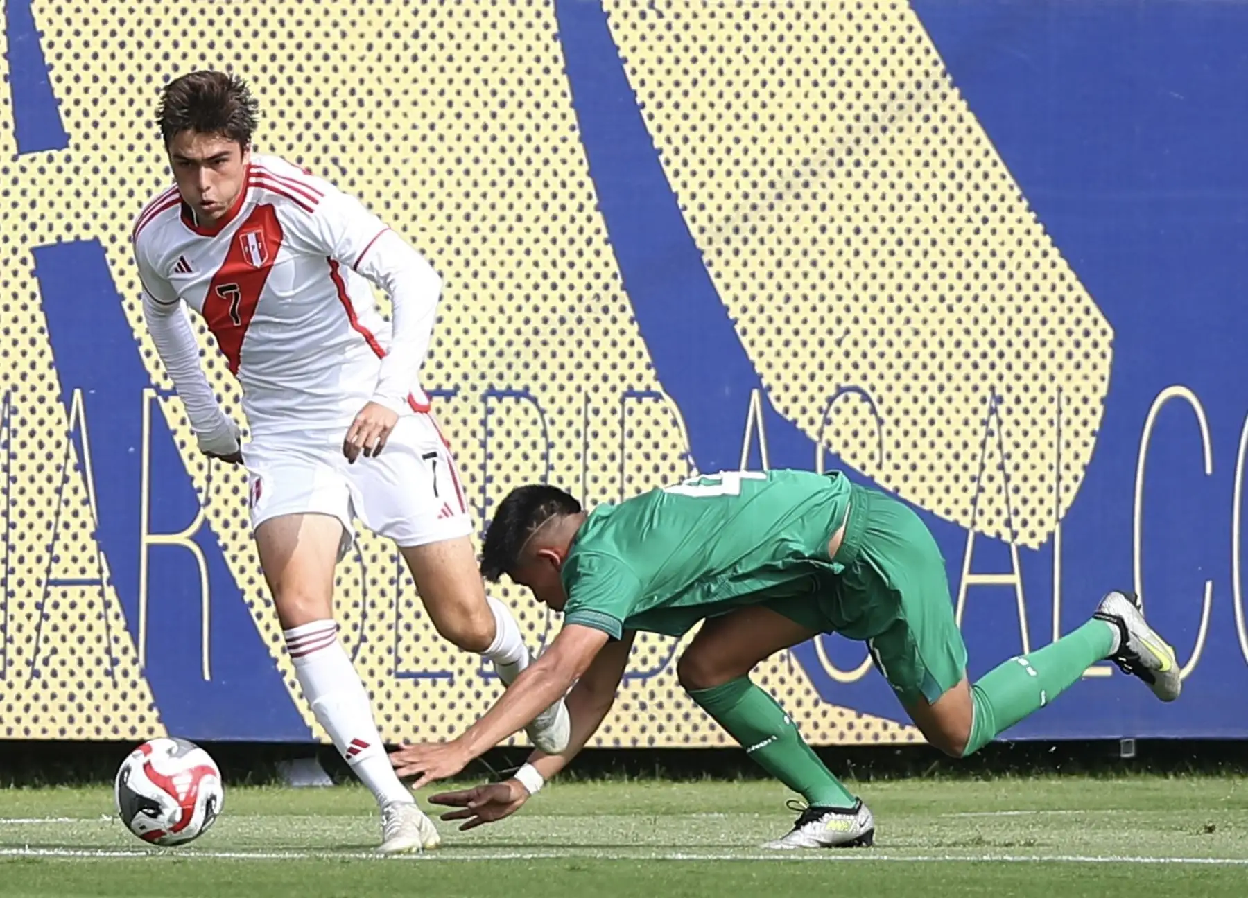 Amistoso internacional de la Selección peruana de futbol Sub 23  rumbo al Preolímpico 2024 disputado en la videna contra su similar de Bolivia en donde la bicolor consiguió la victoria con un contundente  4 a 0.  Foto: FPF