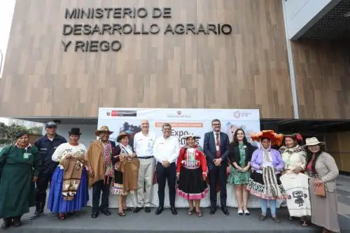 Comenzó en la sede central del Midagri la exposición-venta Expocamélidos 2023. Foto: MIDAGRI/Difusión.
