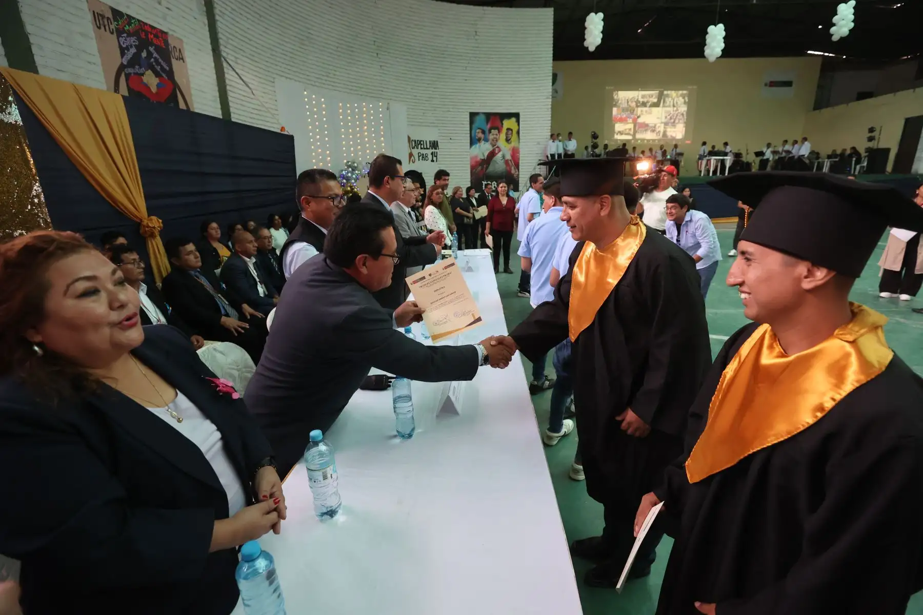 Más de 16 mil internos a nivel nacional concluyen año escolar 2023 a través de la educación en penales donde los internos logran fortalecer su proceso resocializador.

Foto:ANDINA/ Juan Carlos Guzmán Negrini