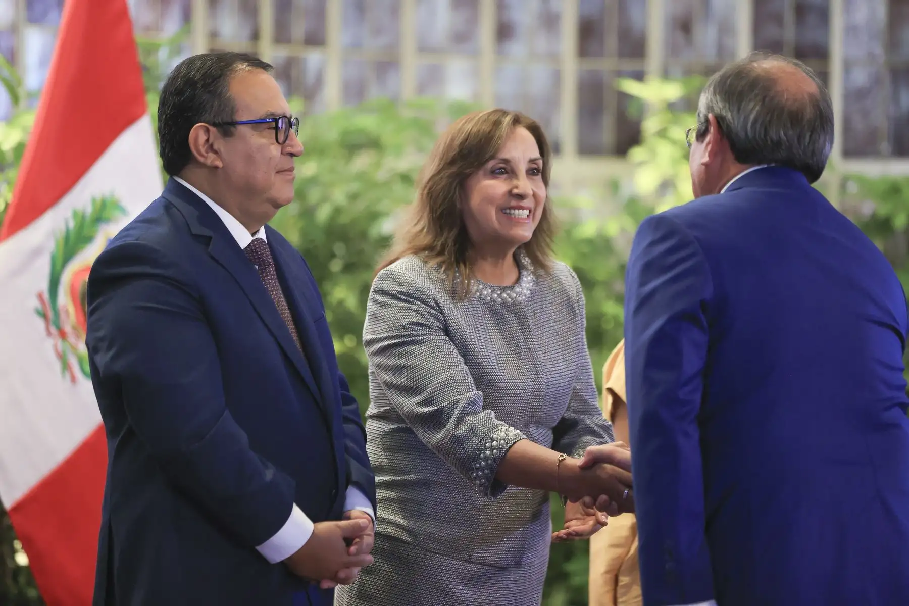 Presidenta Dina Boluarte participó en la ceremonia de entrega del Premio Nacional Ambiental Antonio Brack Egg - Edición 2023.
Foto: ANDIN/ Prensa Presidencia