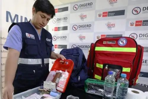 ANDINA/Difusión. Indeci pide a la población de zonas vulnerables estar preparados para las emergencias