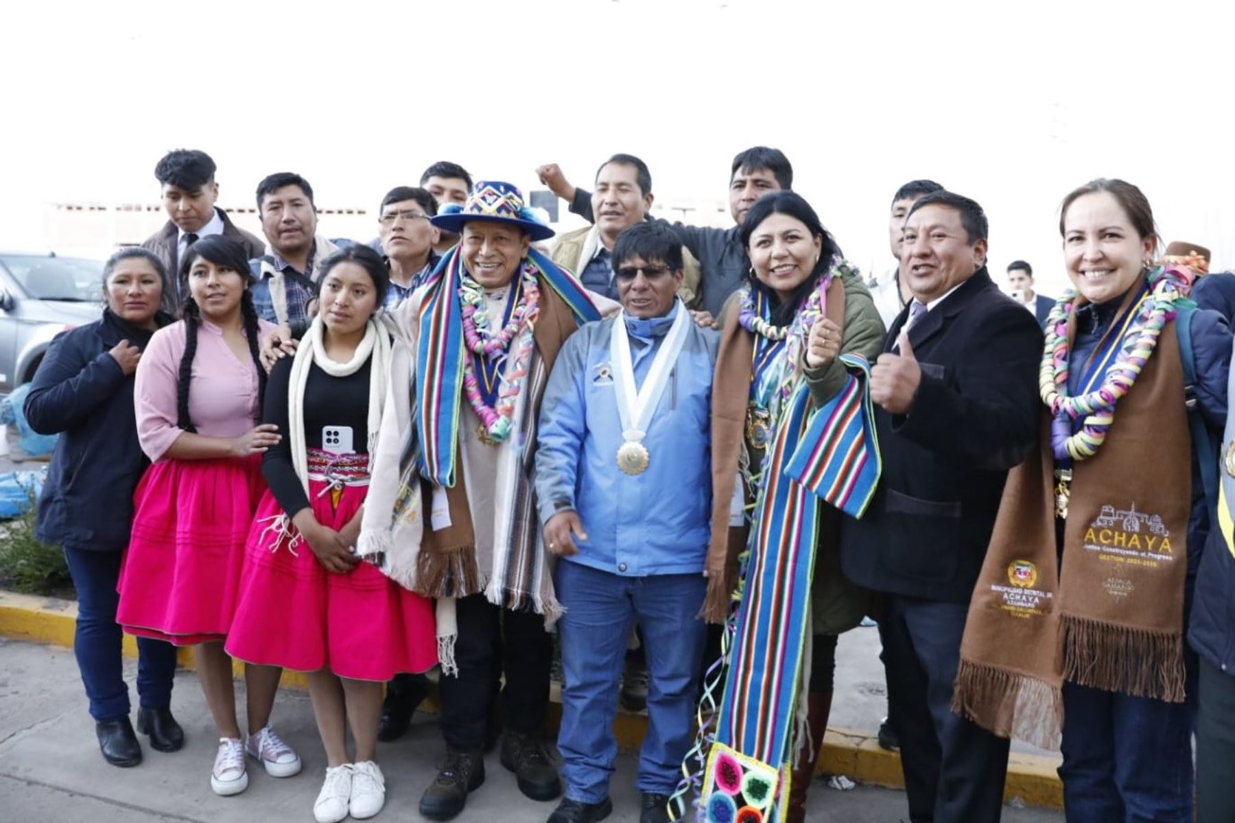 Actividades del ministro de Trabajo, Daniel Maurate Romero, en la región Puno. Foto: MTPE/Difusión.