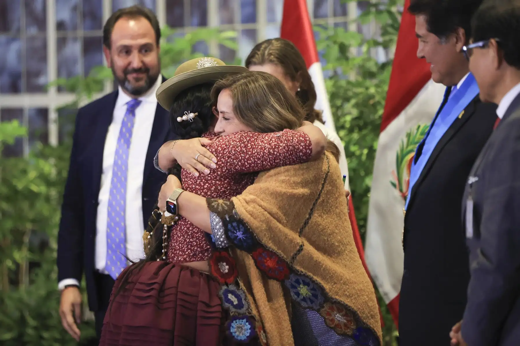 Presidenta Dina Boluarte participó en la ceremonia de suscripción del contrato de préstamo entre el Estado Peruano y el BID, que aprueba el crédito para la ejecución del megaproyecto de agua potable y alcantarillado para Juliaca, región Puno.

Foto: ANDINA/Prensa Presidencia