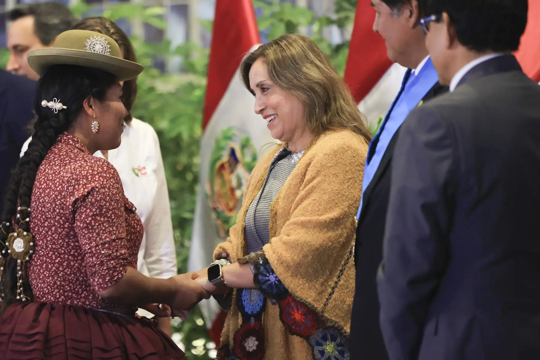 Presidenta Dina Boluarte participó en la ceremonia de suscripción del contrato de préstamo entre el Estado Peruano y el BID, que aprueba el crédito para la ejecución del megaproyecto de agua potable y alcantarillado para Juliaca, región Puno.

Foto: ANDINA/Prensa Presidencia