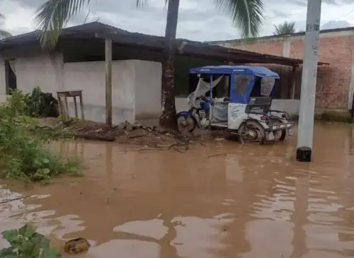 Lluvias intensas y huaicos en zonas altas de Pasco han causado daños en diversos centros poblados de esta región, dificultando el transporte de productos agrícolas a Lima. ANDINA/Difusión