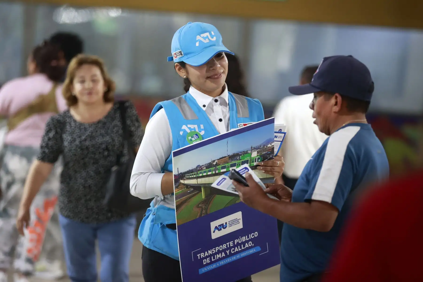 ATU presenta 400 años de historia del transporte público de Lima y Callao a través de una exposición, Un viaje a través de la historia, una exposición gráfica, escrita y audiovisual que abarca 400 años de evolución del transporte desde la época colonial hasta la actualidad. Foto: ANDINA/Vidal Tarqui
