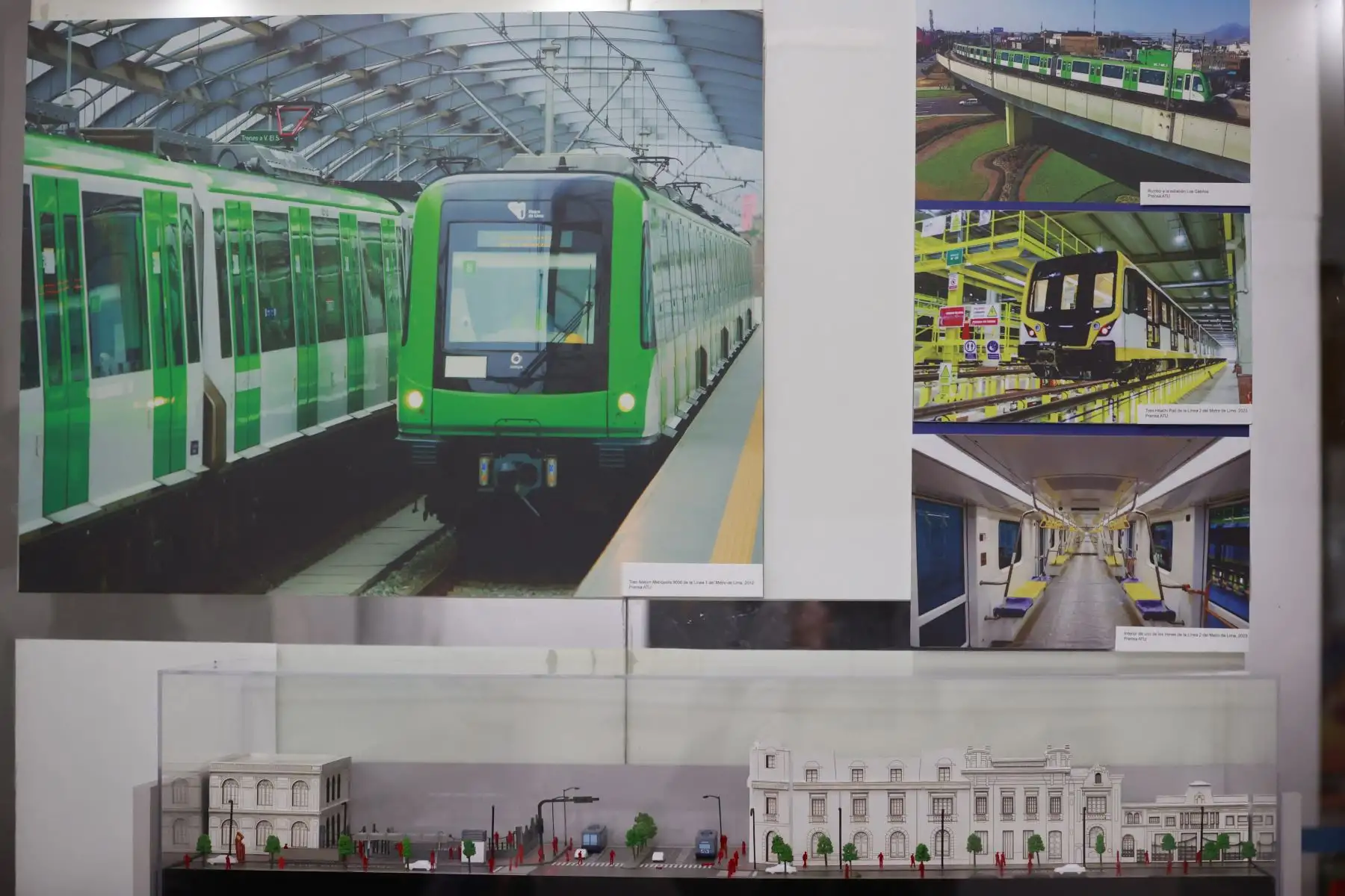 ATU presenta 400 años de historia del transporte público de Lima y Callao a través de una exposición, Un viaje a través de la historia, una exposición gráfica, escrita y audiovisual que abarca 400 años de evolución del transporte desde la época colonial hasta la actualidad. Foto: ANDINA/Vidal Tarqui