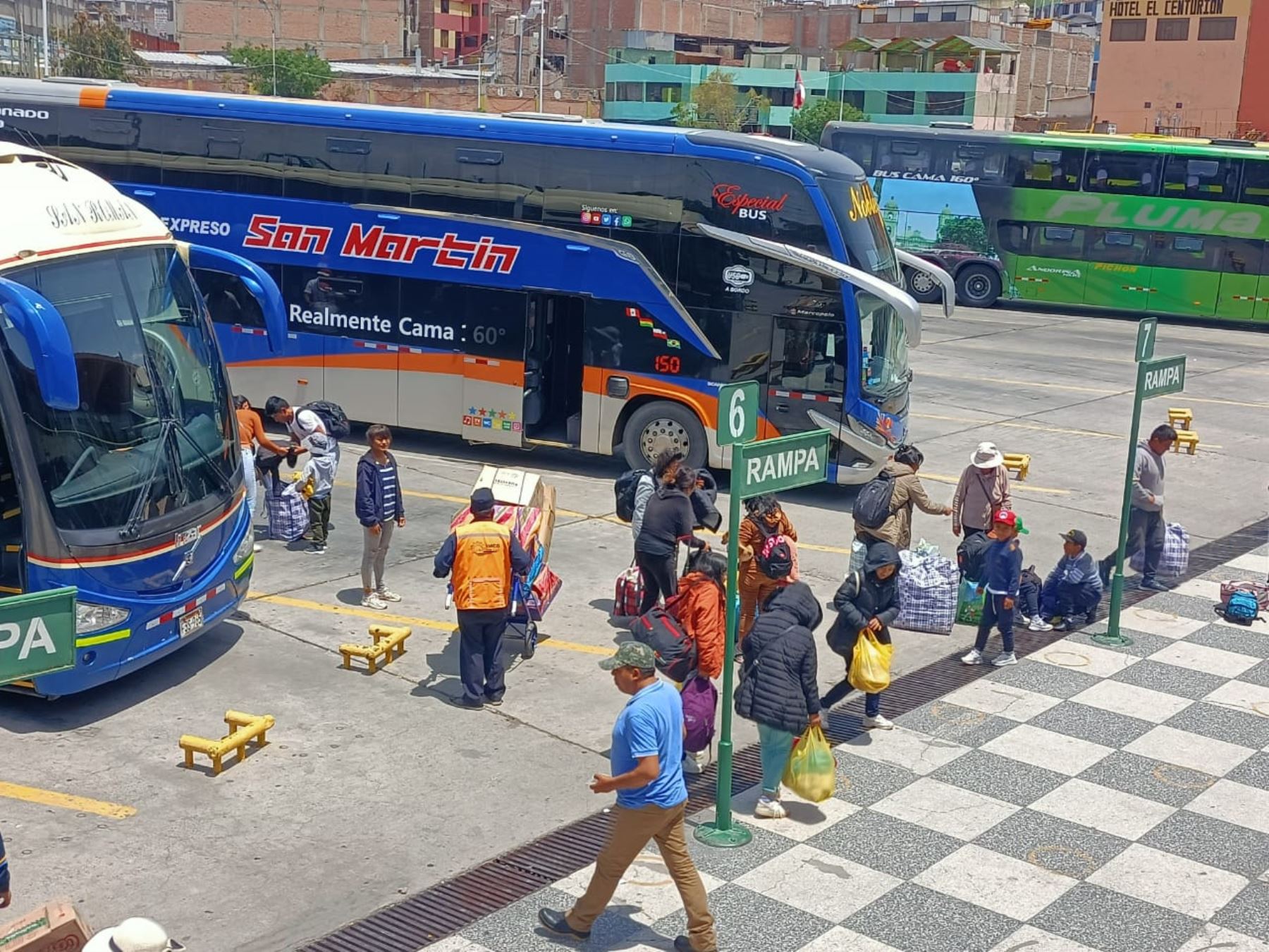 Del total de terminales habilitados, 105 se encuentran en Lima, mientras que 144 están ubicados en el norte: Piura, Lambayeque, La Libertad, Cajamarca, Tumbes, Áncash y Amazonas. Foto: Cortesía