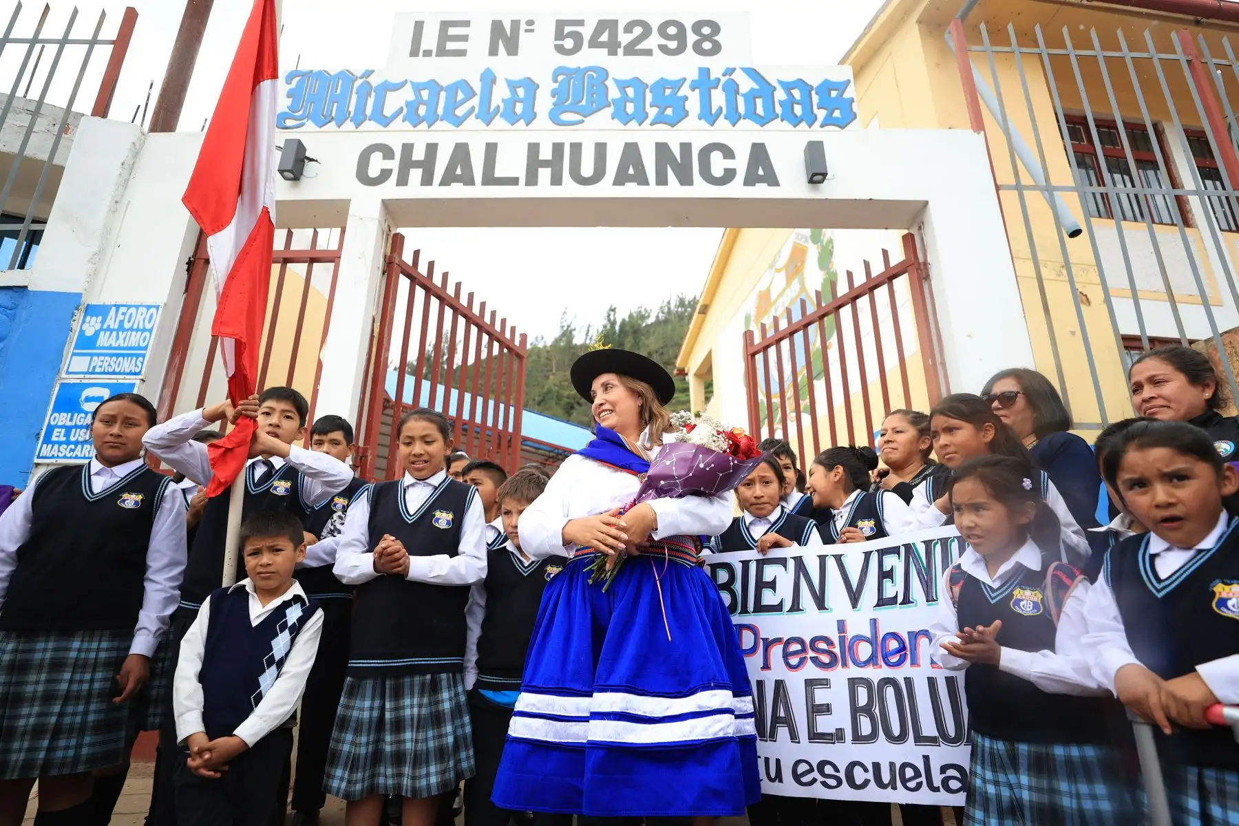 La presidenta Boluarte enfatizó que la prioridad del gobierno es dar saneamiento básico a todo el país para que, de esa manera, se pueda disminuir la desnutrición y la anemia de los niños, niñas y las mujeres embarazadas.

Foto: ANDINA/Prensa Presidencia