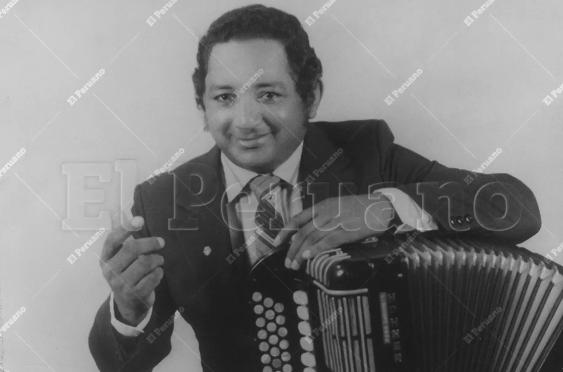 Lima - década 80 / Lisandro Meza, cantante, músico y compositor colombiano / Foto: Archivo Histórico El Peruano