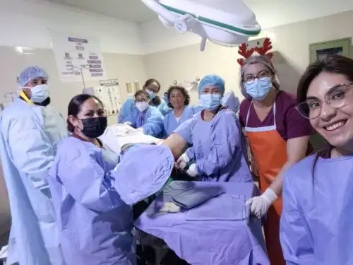 Bebé de más de 3 kilos es la primera nacida en Navidad en Huaraz. Nacimiento se produjo en el hospital Víctor Ramos Guardia. ANDINA/Difusión