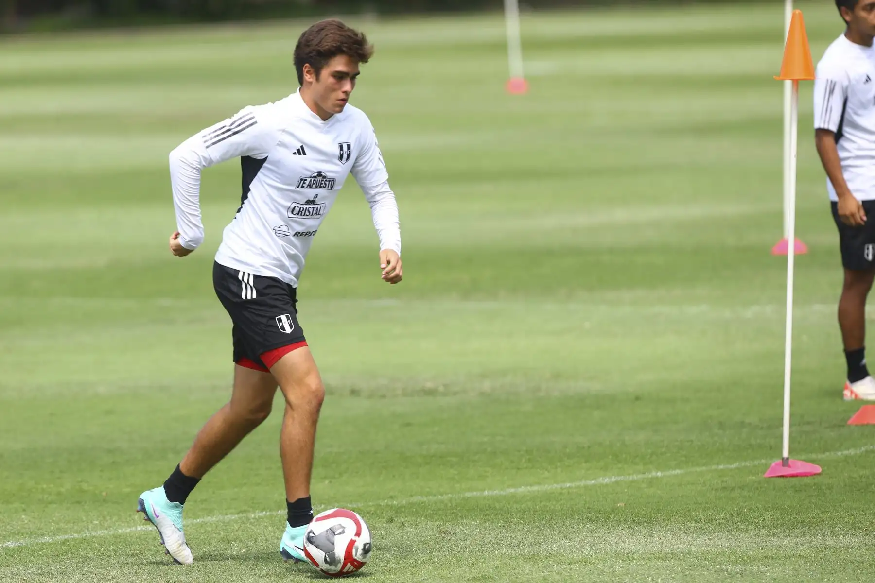 Selección Peruana Sub 23 realiza entrenamientos con miras al Preolímpico a jugarse en Venezuela.
Foto: ANDINA/Eddy Ramos