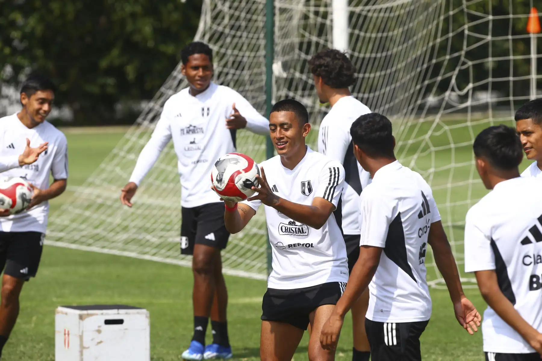 Selección Peruana Sub 23 realiza entrenamientos con miras al Preolímpico a jugarse en Venezuela.
Foto: ANDINA/Eddy Ramos