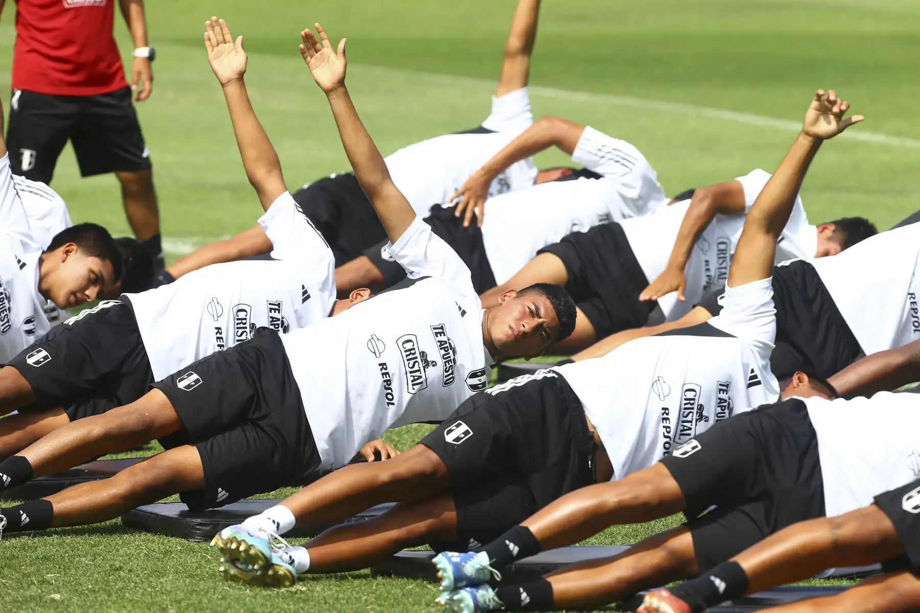 Selección Peruana Sub 23 realiza entrenamientos con miras al Preolímpico a jugarse en Venezuela.
Foto: ANDINA/Eddy Ramos