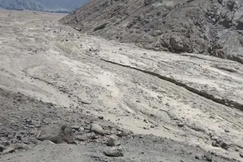 Ante la ocurrencia de intensas lluvias por El Niño, el Ingemmet evaluó las zonas críticas por peligros geológicos. Foto: ANDINA/Ingemmet