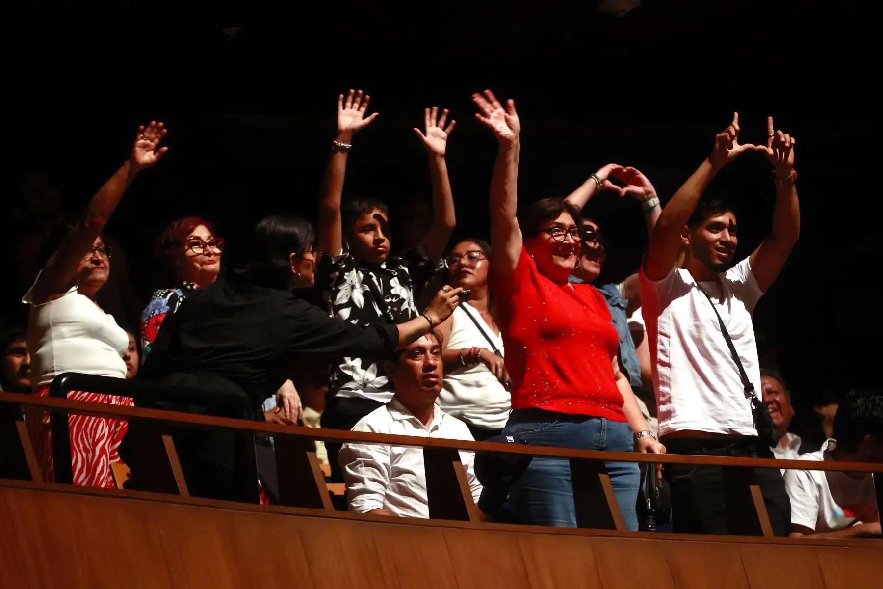 Cerca de 200 internos de los Establecimientos Penitenciarios Castro Castro, Lurigancho, Anexo Chorrillos, Mujeres Chorrillos, Huaral, Jauja y Lampa. presentar concierto sinfónico en el Gran Teatro Nacional Foto: ANDINA/Vidal Tarqui