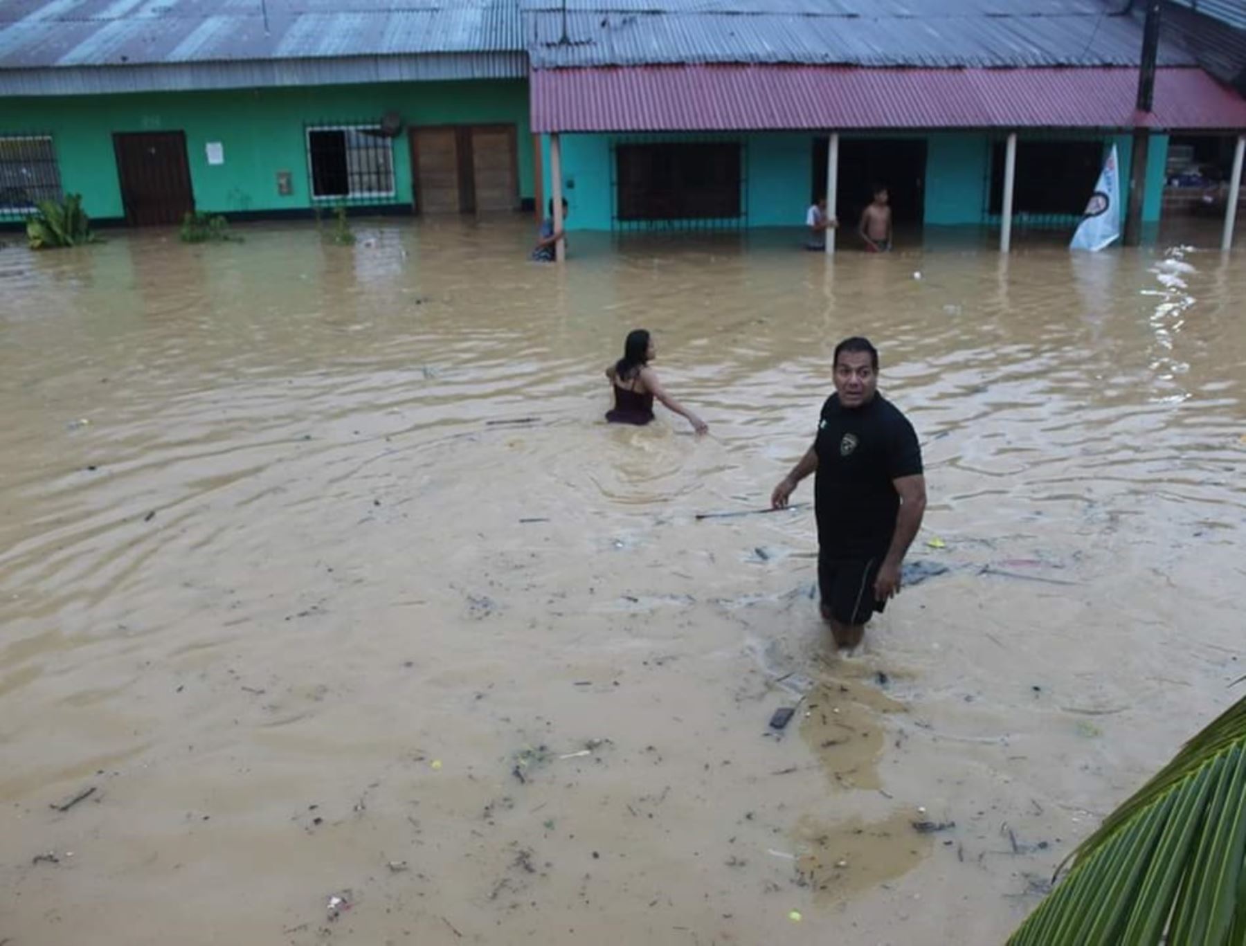 Intensas y prolongadas lluvias en Yurimaguas, región Loreto, ocasionaron inundación. Foto: ANDINA/Difusión