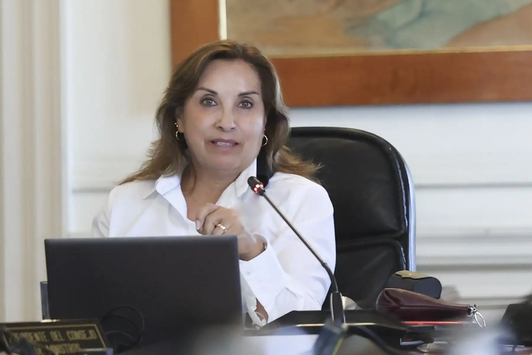 Presidenta Dina Boluarte lidera sesión del Consejo de Ministros
Foto: ANDINA/Prensa Presidencia