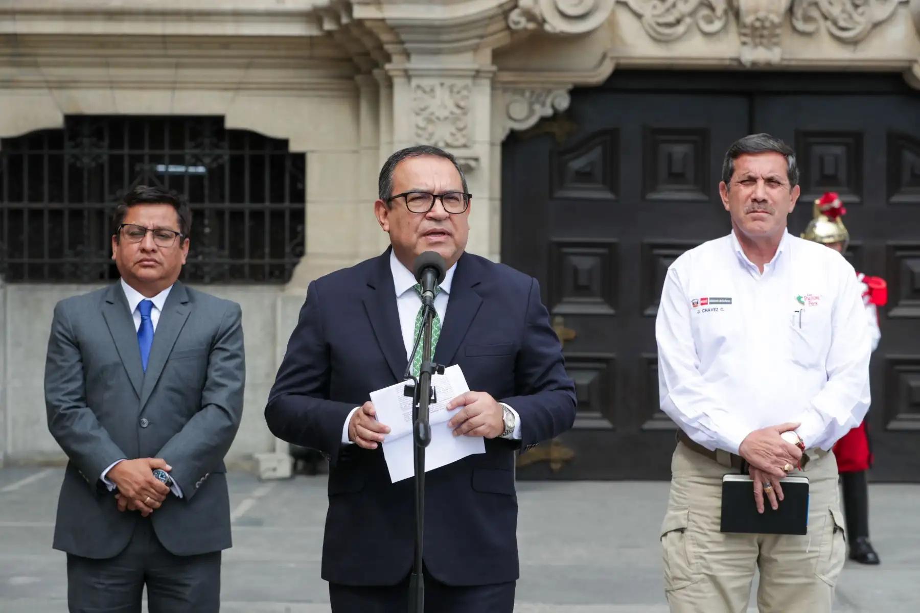 Conferencia de prensa de la Presidencia de Consejo de Ministros
Foto: ANDINA/PCM