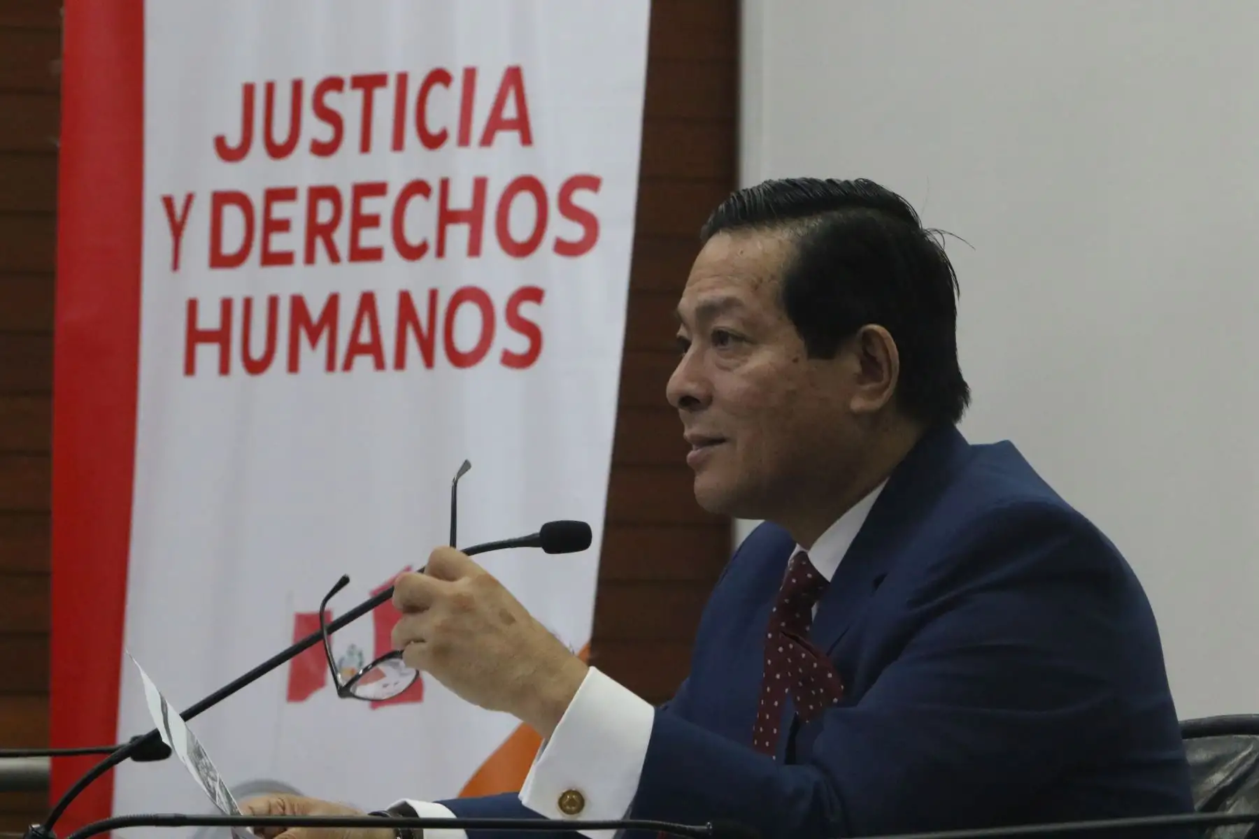 Así, durante una conferencia de prensa, el titular de Justicia destacó la ejecución de más del 93% del presupuesto designado, así como en la implementación de Centros Mega Alegra con un enfoque intercultural en diferentes regiones de nuestro país, ello con el objetivo de garantizar el acceso a la justicia de toda la población.
FOTO:ANDINA/Hector Vinces.