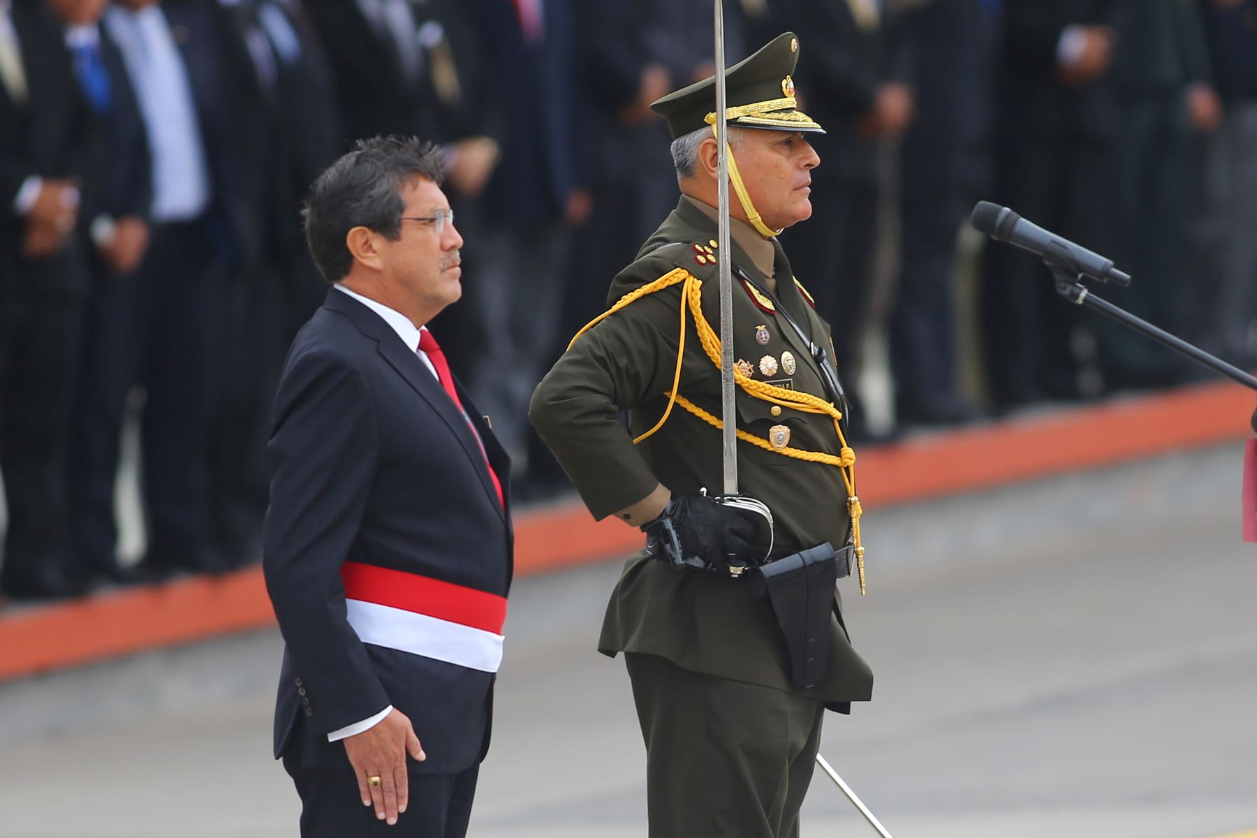 Jorge Chávez, ministro de Defensa. ANDINA/Eddy Ramos