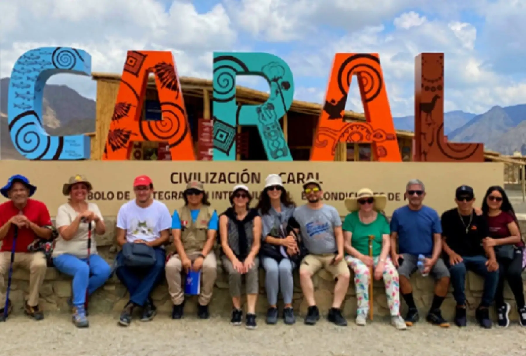 El recorrido por la Ciudad Sagrada de Caral demora una hora y media, aproximadamente.