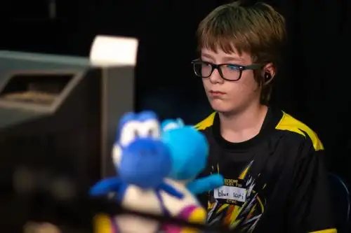 El último 21 de diciembre, Willis Gibson, de 13 años, conocido como Blue Scuti, se convirtió en el primer humano en vencer el videojuego.Foto: David Macdonald