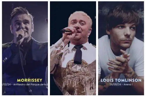 Cada vez más cerca los conciertos en Lima de los británicos Morrissey, Sam Smith y Louis Tomlinson. Foto: @UKinPeru