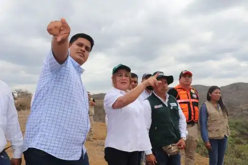 Ministra de Desarrollo Agrario y Riego, Jennifer Contreras, visitó Tumbes. ANDINA/Difusión