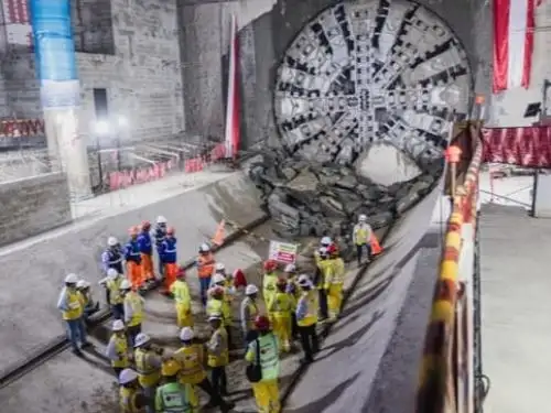 Tuneladora ‘Delia’ de la Línea 2 excavó desde la estación 28 de Julio hasta Cangallo en La Victoria. Foto: ANDINA/Difusión