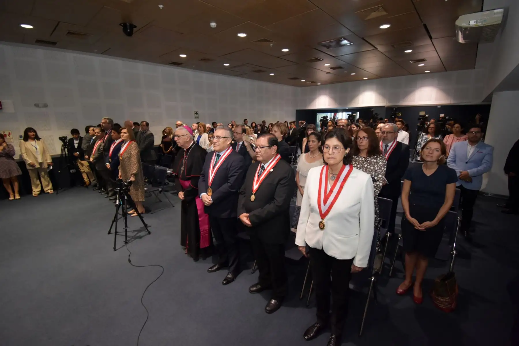 Antonio De La Haza Barrantes, miembro del pleno de la Junta Nacional de Justicia (JNJ) juró este lunes como nuevo presidente de dicha institución para el periodo 2024. Foto: ANDINA/JNJ