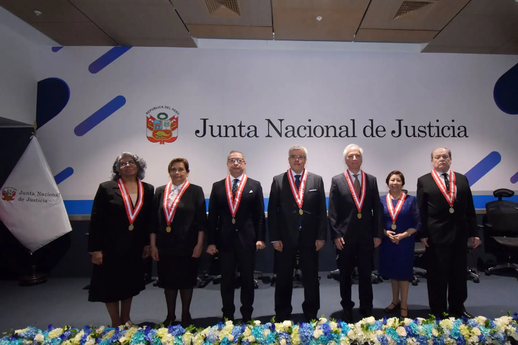 Miembros de la Junta Nacional de Justicia. Foto: ANDINA/difusión.