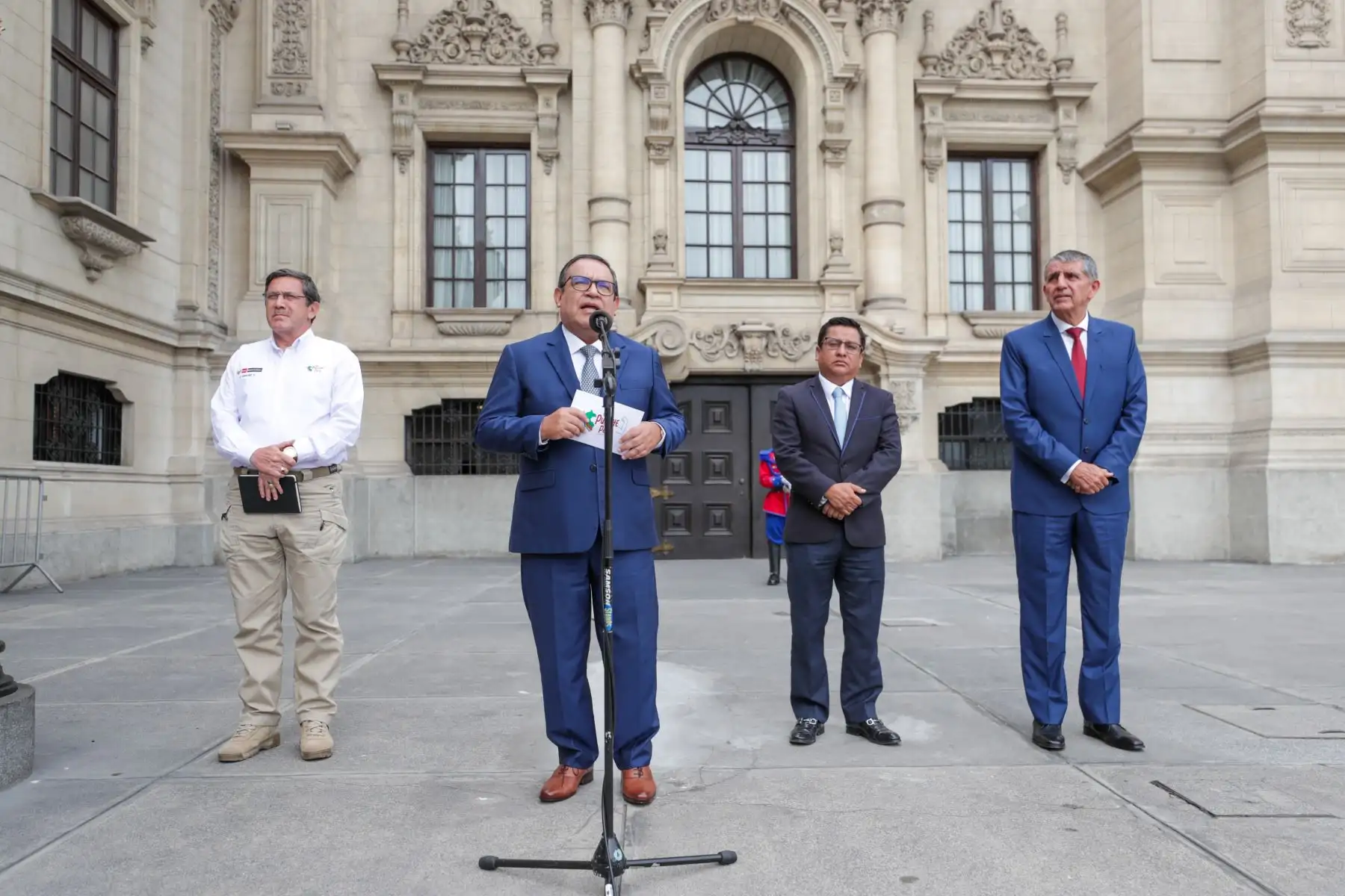 Conferencia de prensa del Consejo de Ministros
Foto: PCM