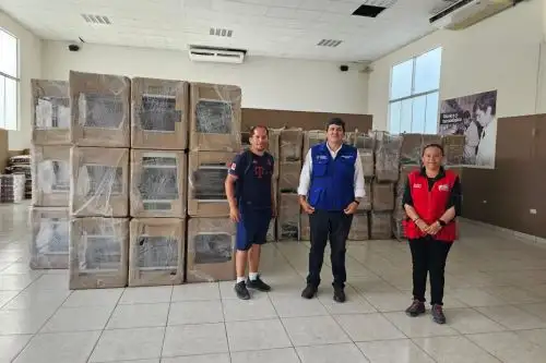 La región La Libertad cuenta con 20 aulas prefabricadas para hacer frente a daños en escuelas por eventos climáticos. Foto: ANDINA/Difusión