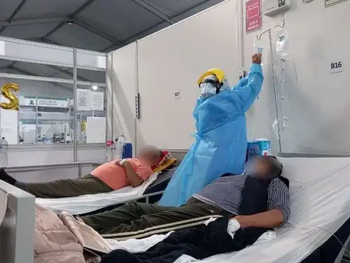 Autoridades de salud de Áncash reportan dos internados por covid-19 en hospital de Huaraz.