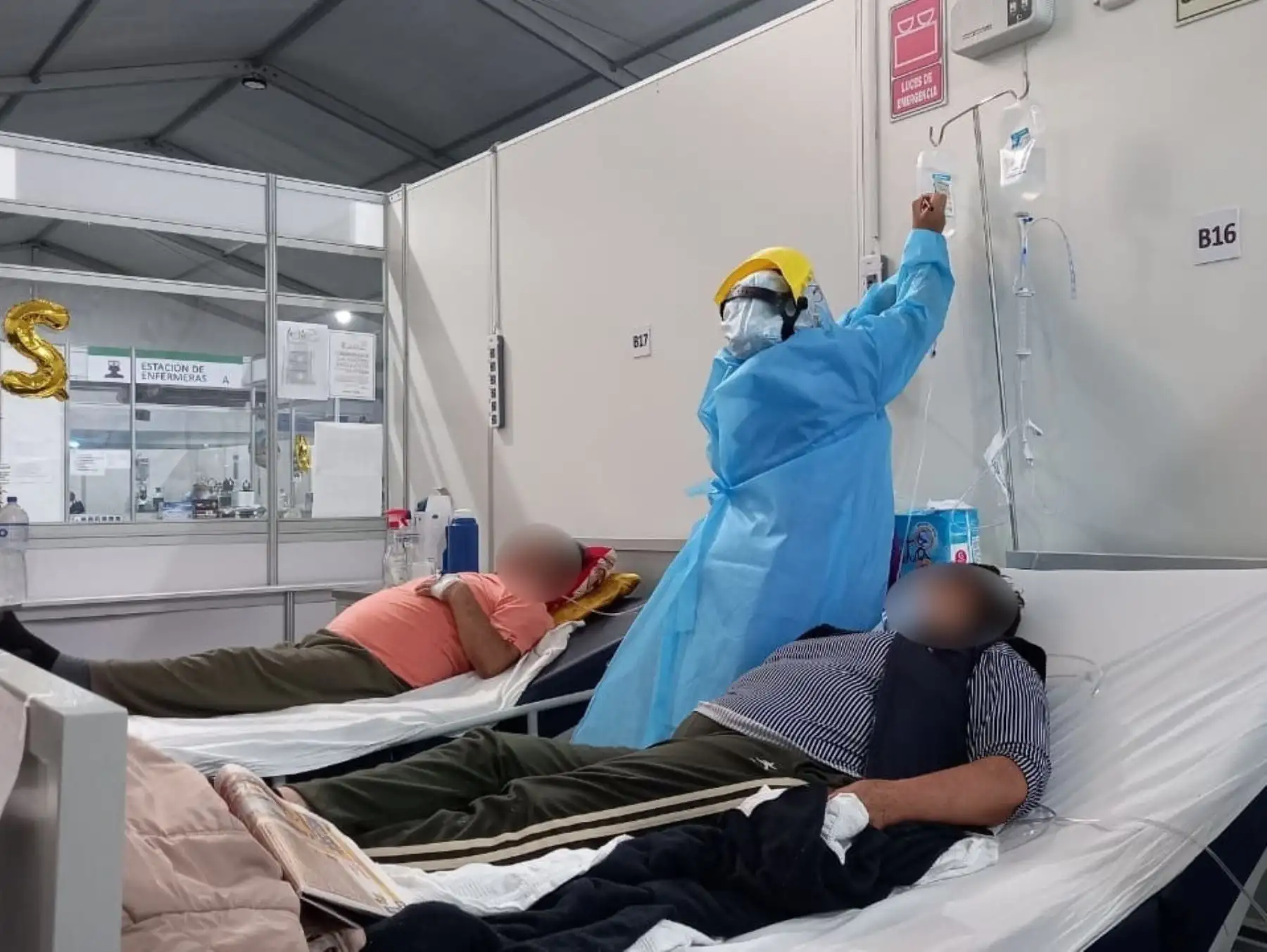 Autoridades de salud de Áncash reportan dos internados por covid-19 en hospital de Huaraz.