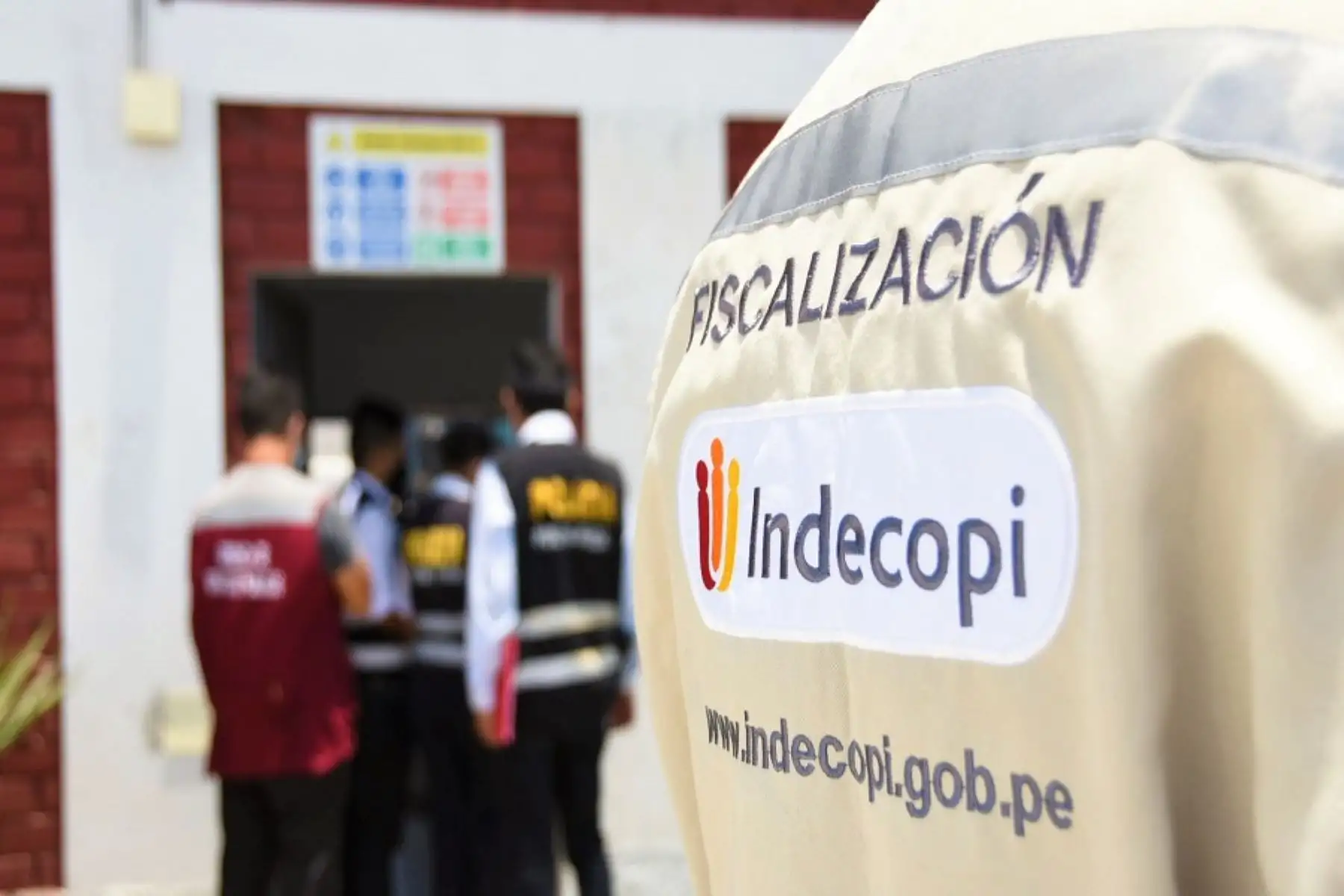 Fiscalización del Indecopi. Cortesía