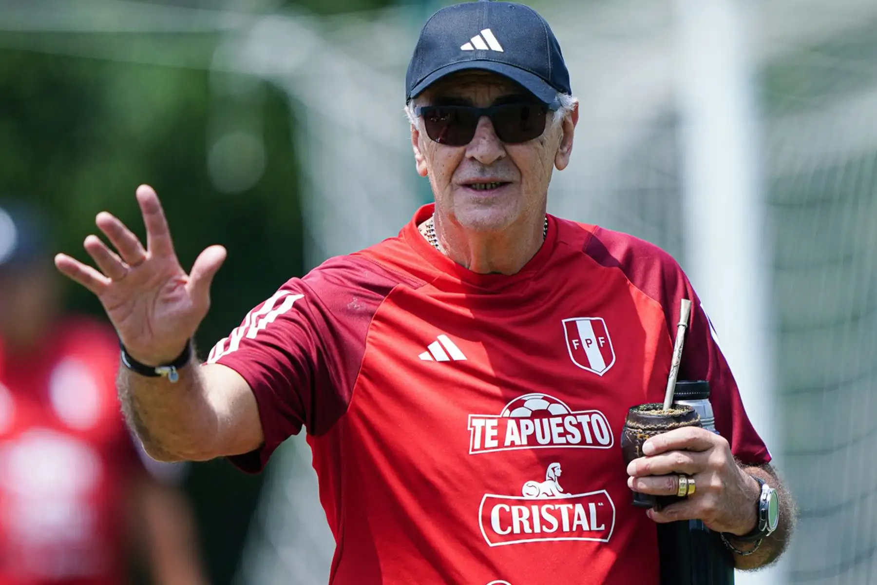El primer día  del profesor Jorge Fossati en La Videna,  visita a la selección peruana Sub 23 del profesor  Josè Del Solar.
Foto: @SeleccionPeru