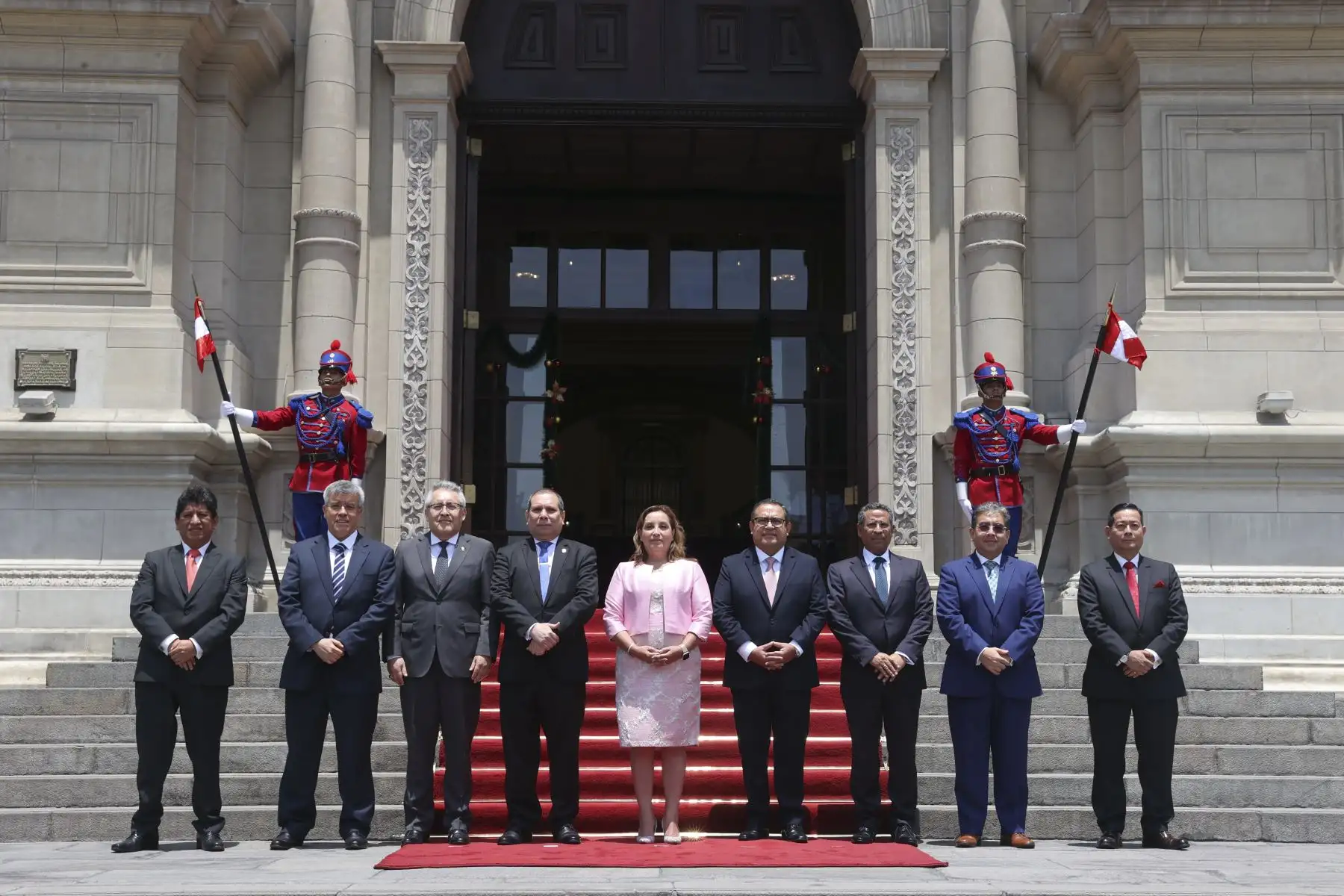 La presidenta de la república, Dina Boluarte, lideró esta mañana la sesión extraordinaria del Consejo para la Reforma del Sistema de Justicia
Foto: ANDINA/Prensa Presidencia