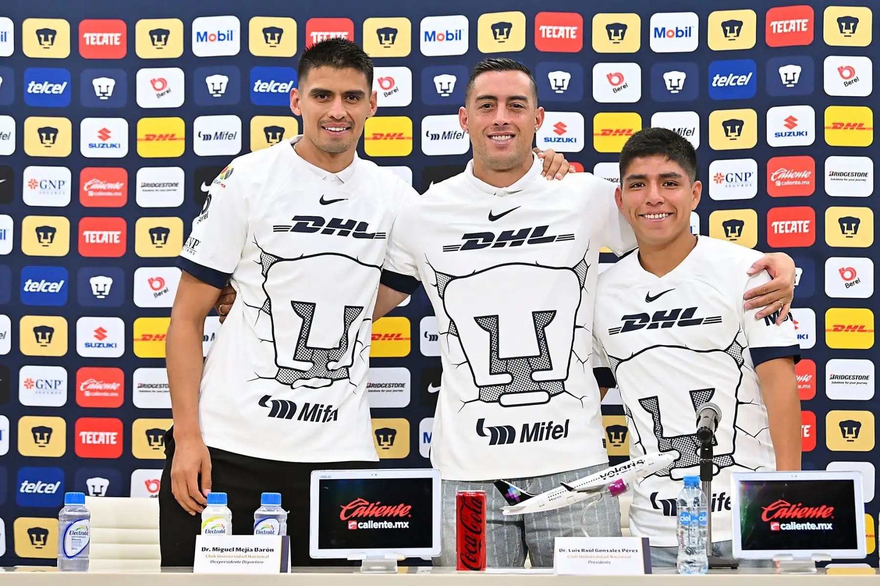 Piero Quispe  es presentado oficialmente en los Pumas de la UNAM Foto: Pumas MX